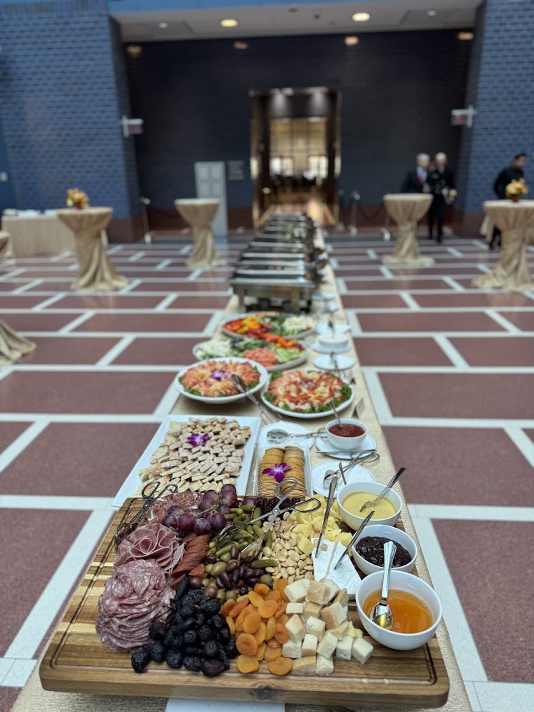 Catering Table Set Up