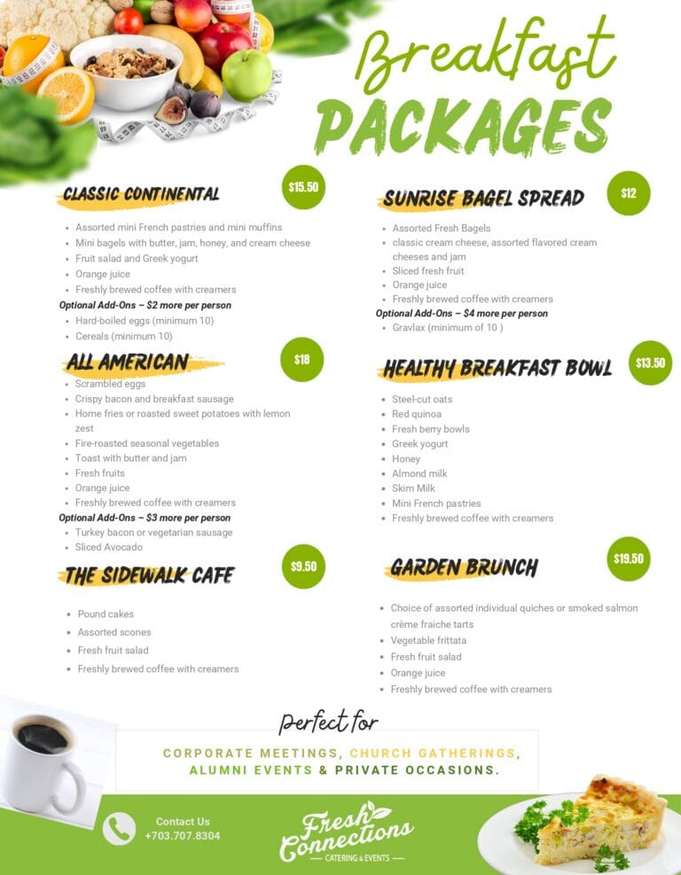 Breakfast Packages