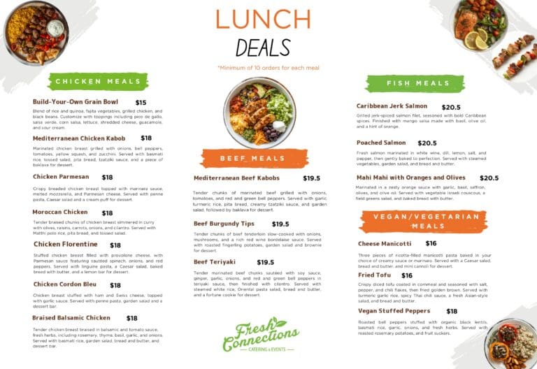 New Lunch Deals